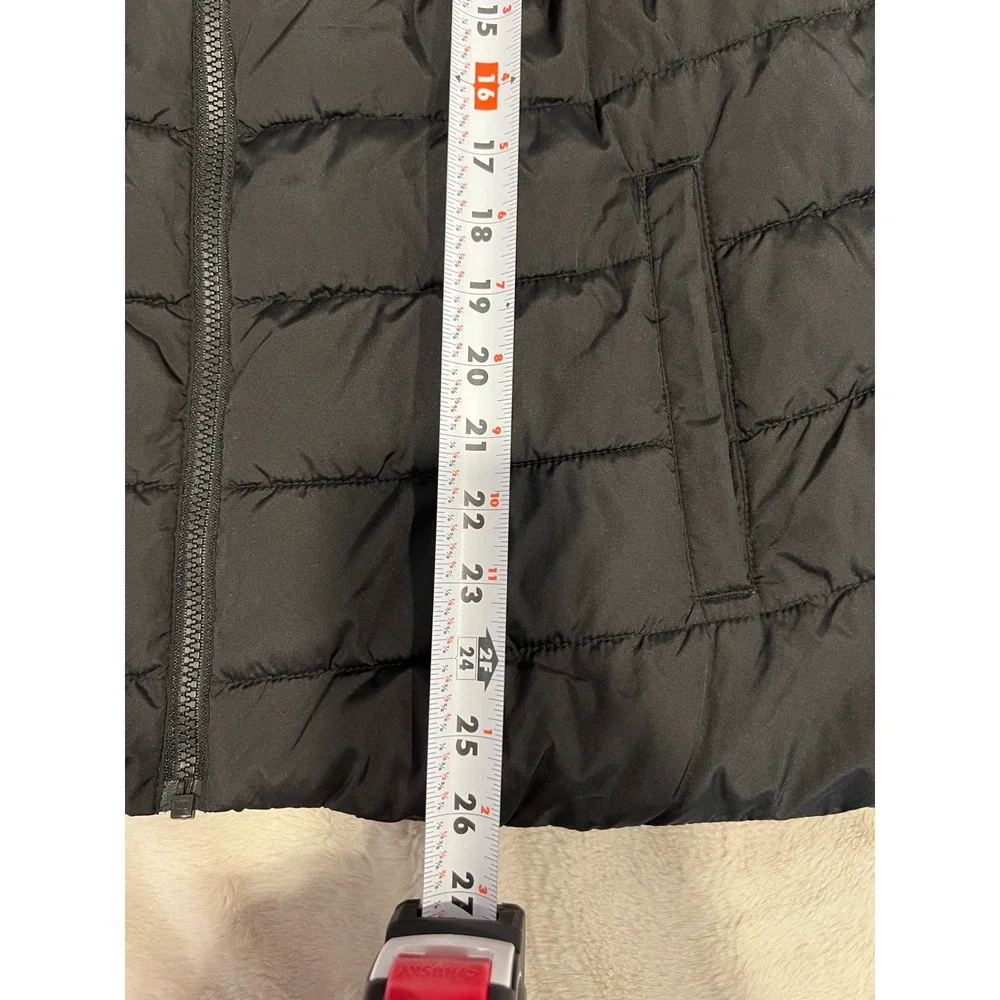 Gap Mens Puffer Vest ColdControl Water Resistant Black XL